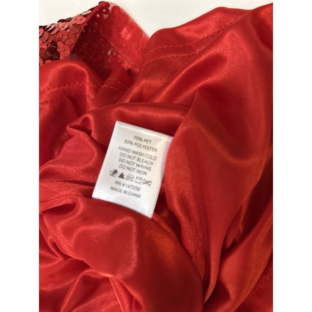 Simply Southern Red Santa Baby Sequin Dress Size S/M Christmas Holiday Party - Picture 9 of 10